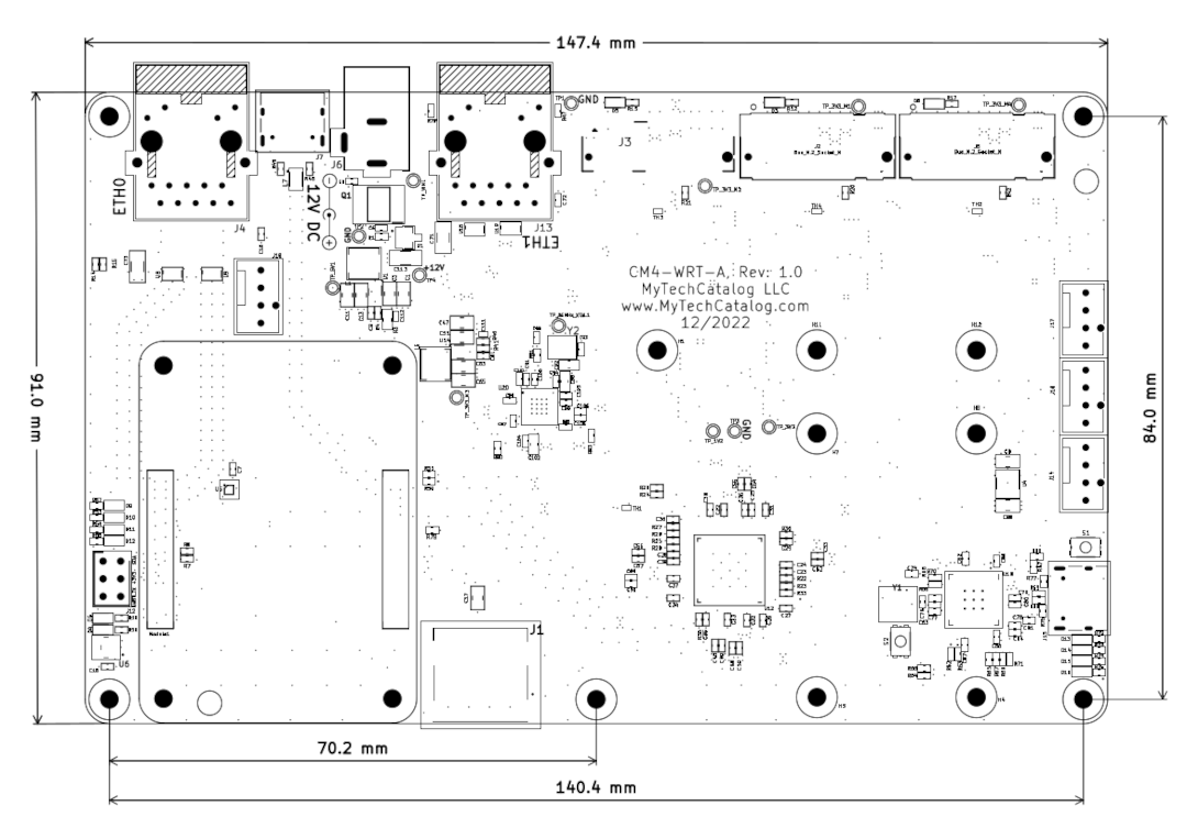 CM4-WRT-A dimensions